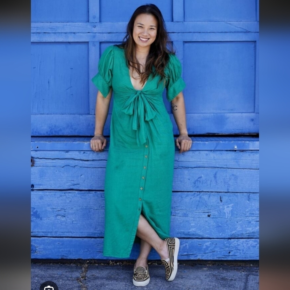Green Bucket list Dress_ Vintage Appeal